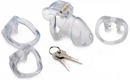 XR Brands Clear Captor Sistem za Apsinenciju sa Ključevima, Srednji, Transparentni