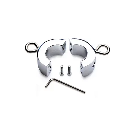 XR Brands Master Series Metalni Stretcher za Testise 220g Podesivi Prsten