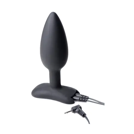 Bum Shock E-Stim Silicone Plug - Electro-Stimulation, Medium Size