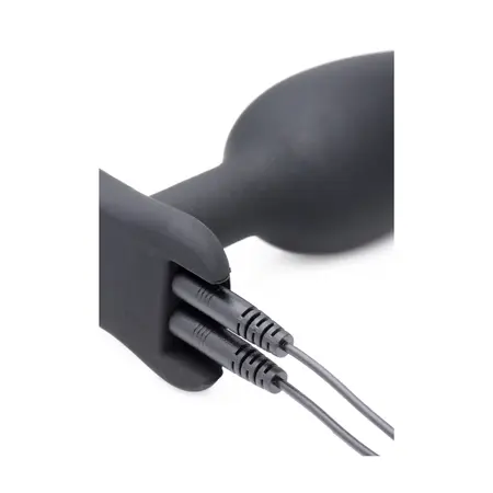 Bum Shock E-Stim Silicone Plug - Electro-Stimulation, Medium Size