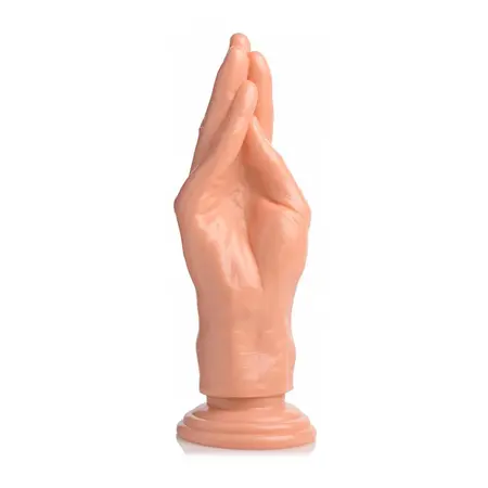 XR Brands The Stuffer Model - Realistic Hand Shape, Suction Base, 28 cm