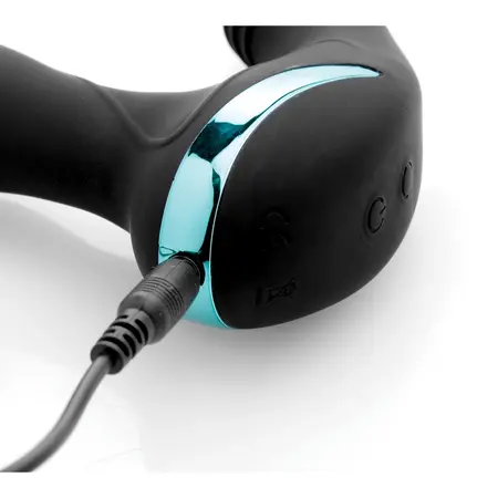 XR Brands Maverick Black Rotating Prostate Wellness Device 6.75