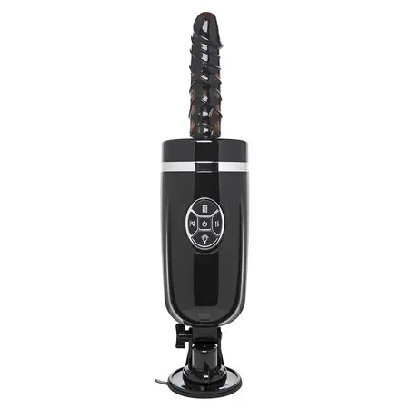 Love Botz Jaxxx Hammer 2.0 Intimni Sistem za Potiskivanje Crni 17.5in