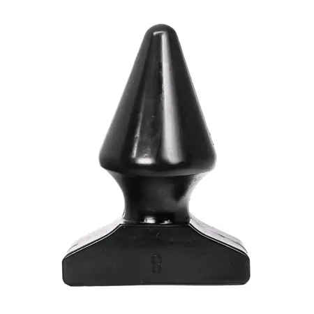 All Black AB41 Suženi Analni Model 17 cm Crni Silikon