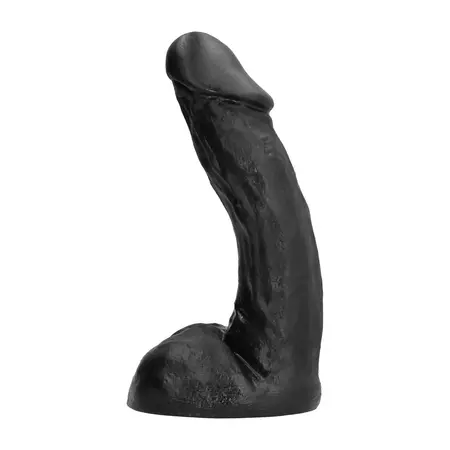 All Black Model 11 Intimni silikonski čep 27 cm Crni