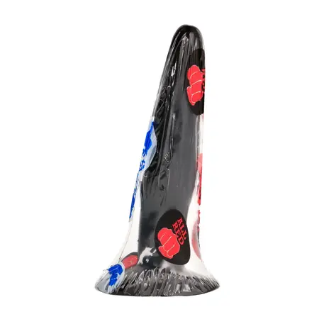 All Black AB68 Kompaktni Intimni Plug 12 cm Oblik Svemirskog Broda