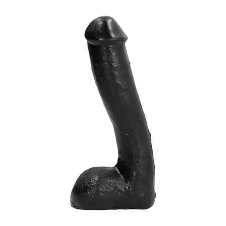 All Black Model 054 Intimna Mašina Crna 23 cm Fleksibilna Površina
