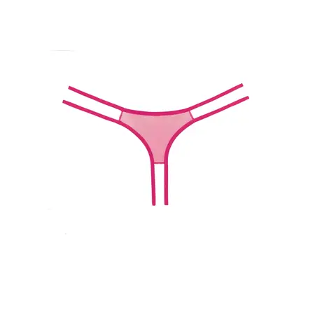 Fantasy Lingerie Sweet Honey Lace Panties One Size Crna