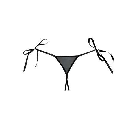 Lolita Lace Mesh Panties Open Front Dizajn One Size