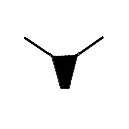 Velvet G-String One Size - Elegantan strappy back dizajn od Velvet