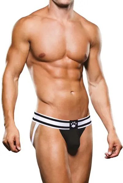 Prowler Jockstrap XL Crna/Bela - Sportski model za podršku
