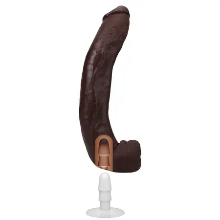 Doc Johnson Dredd ULTRASKYN Dual Density Model 34 cm Chocolate
