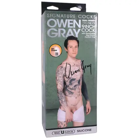 Doc Johnson Owen Gray Silikonski Intimni Model 22cm sa Usisnom Čašom