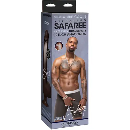 Doc Johnson Anaconda Vibrirajući Intimni Uređaj 12'' ULTRASKYN Set