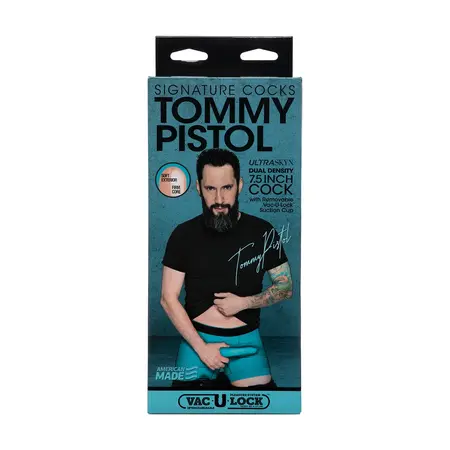 Doc Johnson Tommy Pistol Model 7” ULTRASKYN Dual Density Intimate Replica