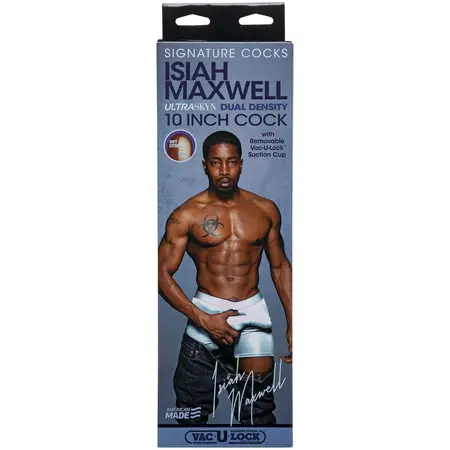 Doc Johnson Isiah Maxwell ULTRASKYN Anatomski Model 25 cm Bež