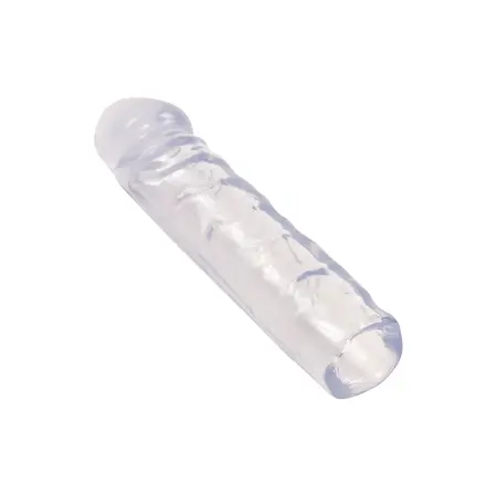Doc Johnson Big Warhead Sleeve Transparentna Ekstenzija 20 cm