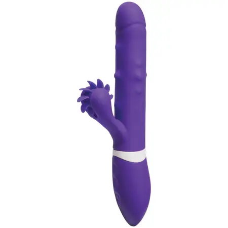 Doc Johnson iVibe Select iRoll Rabbit-Style Massager, Pink, USB Rechargeable