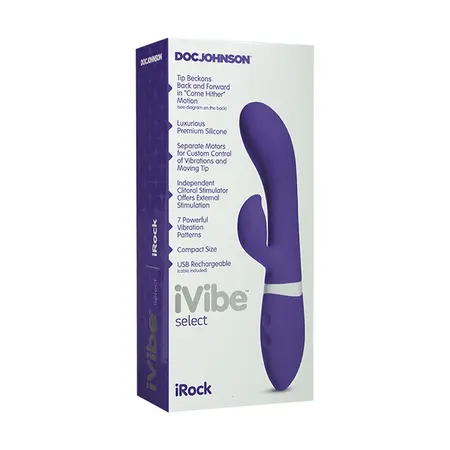 Doc Johnson iVibe Select iRock Dual Motor Silicone Massager Pink