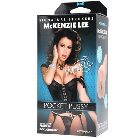Doc Johnson ULTRASKYN Pocket Sleeve McKenzie Lee Anatomical Model