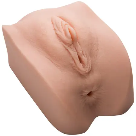 Doc Johnson The Briana ULTRASKYN Dual-Entry Intimate Sleeve, Flesh Tone
