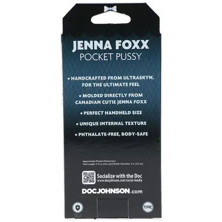 Doc Johnson Jenna Foxx ULTRASKYN Kompaktni Intimni Uređaj, Teksturirano Kućište