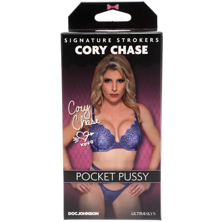 Doc Johnson Cory Chase ULTRASKYN Intimate Pocket Device, Compact