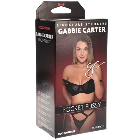 Doc Johnson Gabbie Carter ULTRASKYN Džepni Intimni Uređaj Bež