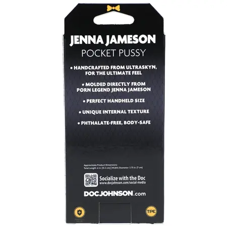 Doc Johnson Jenna Jameson ULTRASKYN Pocket Intimate Device Nude