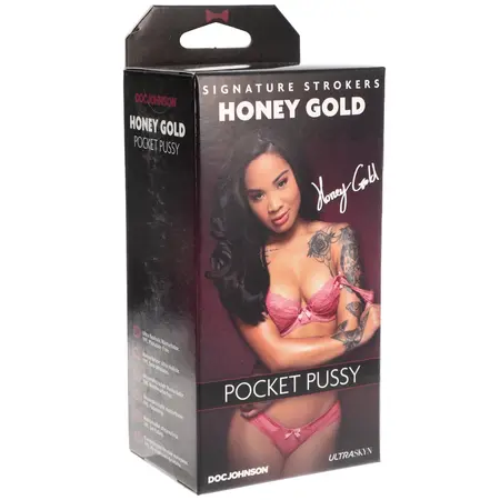 Doc Johnson Honey Gold ULTRASKYN Kompaktni Intimni Trener Bež