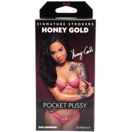 Doc Johnson Honey Gold ULTRASKYN Kompaktni Intimni Trener Bež