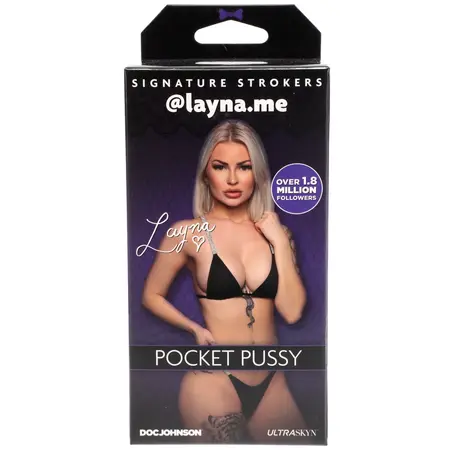 Doc Johnson ULTRASKYN Layna Signature Kompaktni intimni stroker Bež