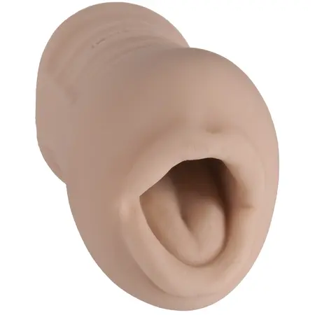Doc Johnson Sasha Grey ULTRASKYN Oral Pocket Pal, Kompaktni, Prirodni izgled