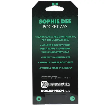 Doc Johnson Sophie Dee ULTRASKYN Džepni model - Kompaktni anatomski dizajn