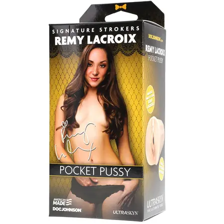 Doc Johnson Remy LaCroix ULTRASKYN Džepni intimni uređaj, Ručni
