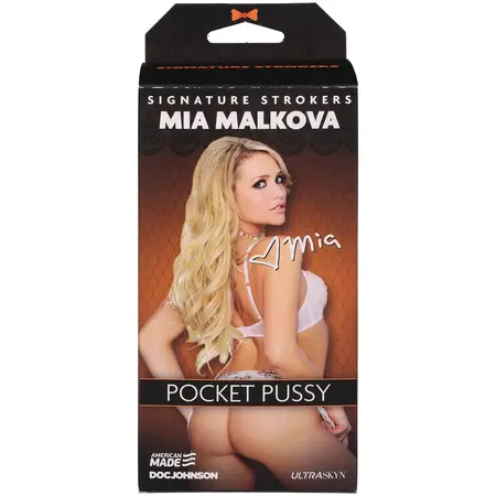 Doc Johnson Mia Malkova ULTRASKYN Pocket Anatomical Sleeve