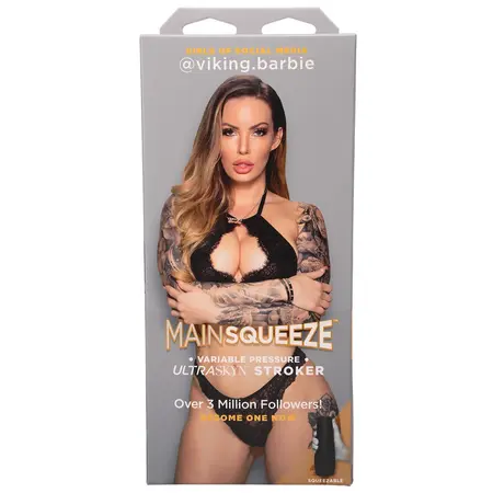 Doc Johnson Main Squeeze ULTRASKYN Intimate Machine Viking Barbie