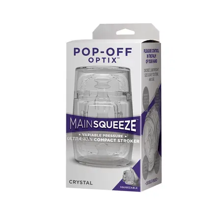 Doc Johnson Optix Pop-Off ULTRASKYN Compact Transparent Model
