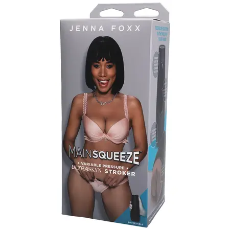 Doc Johnson Jenna Foxx ULTRASKYN Kompaktni intimni uređaj Crni