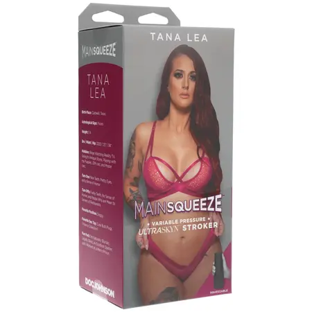 Doc Johnson Main Squeeze Tana Lea ULTRASKYN Manual Intimate Device