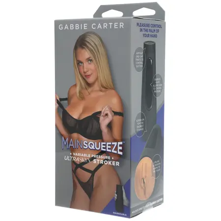 Doc Johnson Main Squeeze ULTRASKYN Gabbie Carter Model Intimate Device