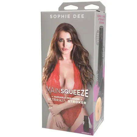 Doc Johnson Main Squeeze Sophie Dee ULTRASKYN Intimate Sleeve Case