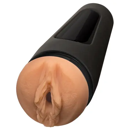 Doc Johnson Belladonna ULTRASKYN Intimate Sleeve Main Squeeze Black