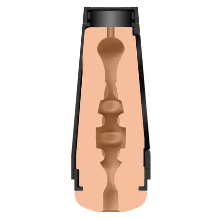 Doc Johnson Chad White ULTRASKYN Anatomical Intimate Device with Squeeze Plate