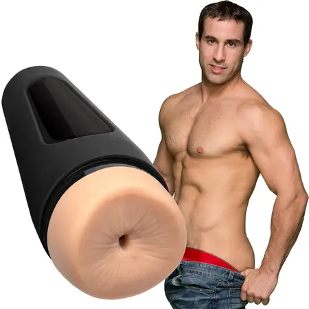 Doc Johnson Randy Man Squeeze Intimate Machine ULTRASKYN Black