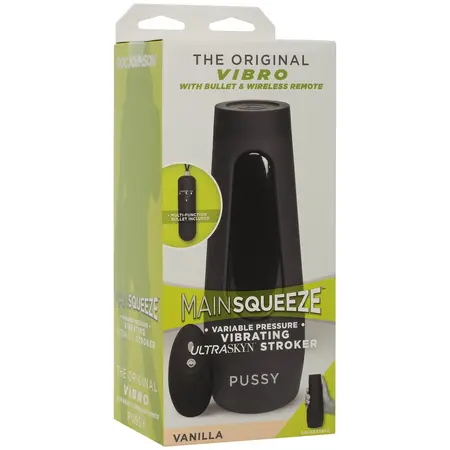 Doc Johnson The Original Vibro ULTRASKYN Intimate Device with Remote