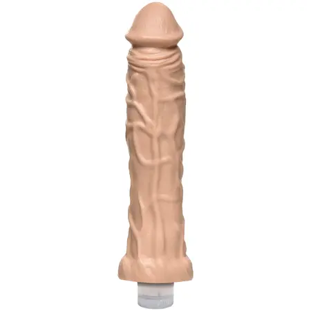 Doc Johnson Thin 8 Vibrating Anatomical Model 20 cm, Sil-A-Gel, Veined