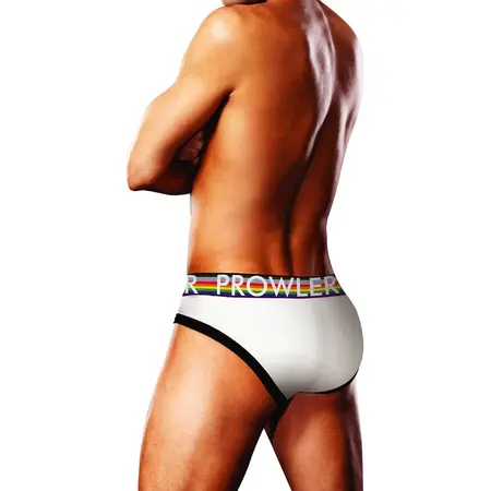 Prowler Oversized Paw Brief XXL Bela - Prepoznatljiv Logo Pojas