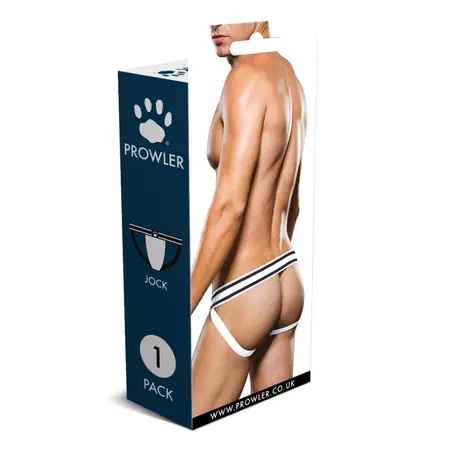 Prowler Jockstrap XS Black/White - Podržavajući Dvobojni Sportski Dizajn