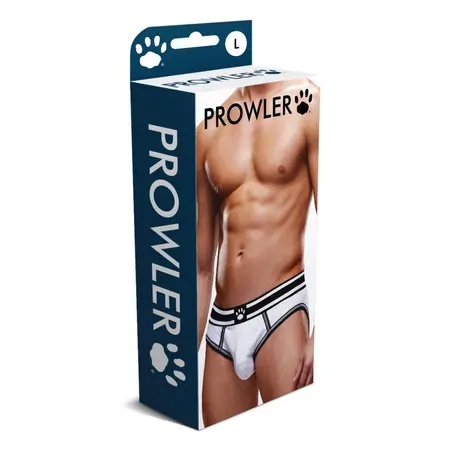 Prowler Open Brief XS Dvobojni White/Black Bezleđno Donje Rublje